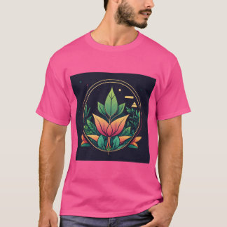 Logotyp av en skjorta för utsädesbutiker t shirt