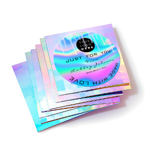 Logotyp av  Glitter med drivrutiner för Kärlek Runt Klistermärke