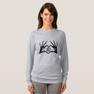LOGOTYP av Händer i huden T Shirt