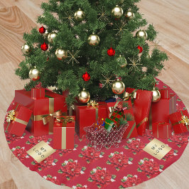 Logotyp av jultomte julgransmatta borstad polyester