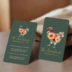 Logotyp av konstgjord Wildblomma & Greenery Farm R Visitkort