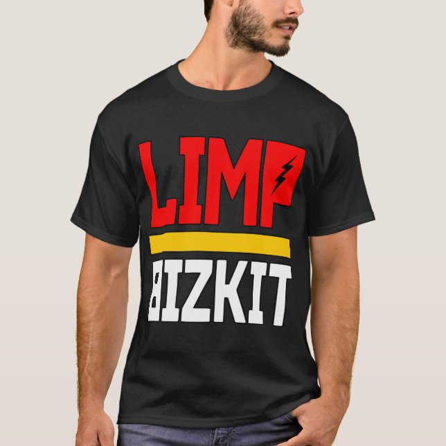 logotyp av limp bizkit (1) t shirt (Framsida)