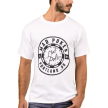 LOGOTYP av MAD Poker Bullet Tee-skjortan