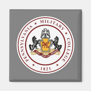 + Logotyp av magnet med PMC-försegling (fyrkantig