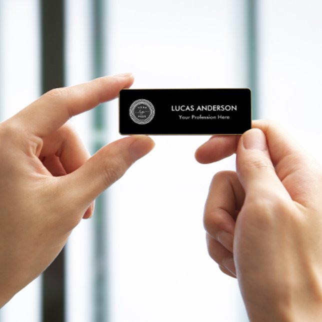 Logotyp av magnetisk Anpassningsbar eller PIN- i N Namnbricka (Skapare uppladdad)