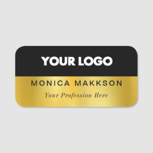 Logotyp av magnetisk Anpassningsbar eller PIN- i N Namnbricka