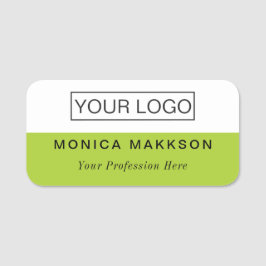 Logotyp av magnetisk Anpassningsbar eller PIN- i N Namnbricka