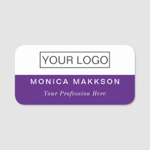 Logotyp av magnetisk Anpassningsbar eller PIN- i N Namnbricka