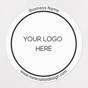 Logotyp av minimalistisk Personlig Klistermärke