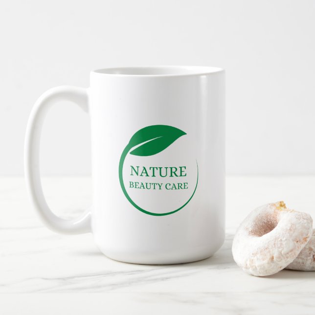 Logotyp av naturvård kaffemugg (Med munk)