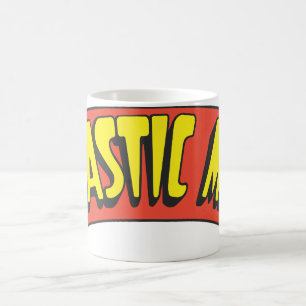 Logotyp av plastmänniska kaffemugg