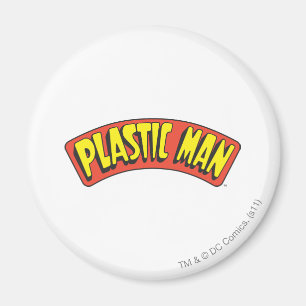 Logotyp av plastmänniska magnet