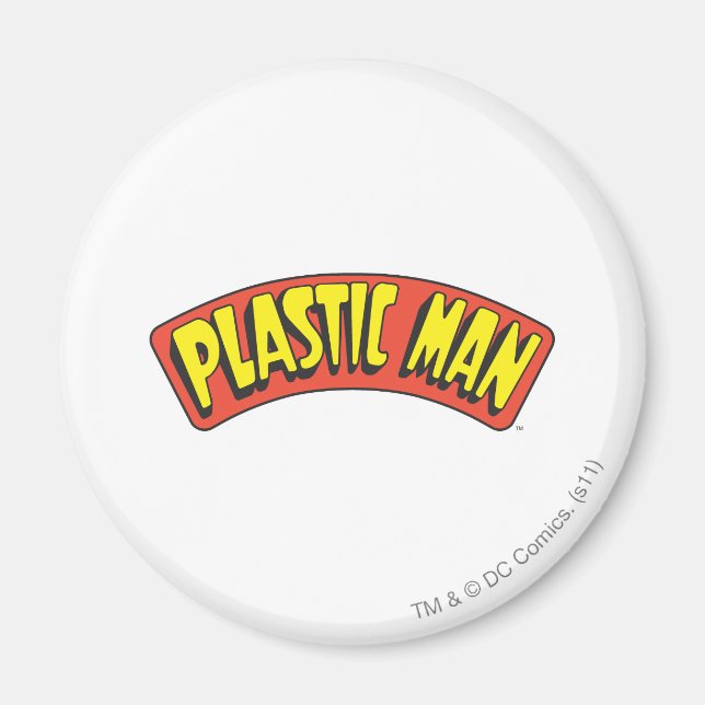 Logotyp av plastmänniska magnet (Framsidan)