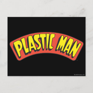 Logotyp av plastmänniska vykort