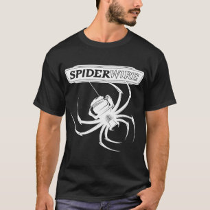 Logotyp av spoltråd t shirt