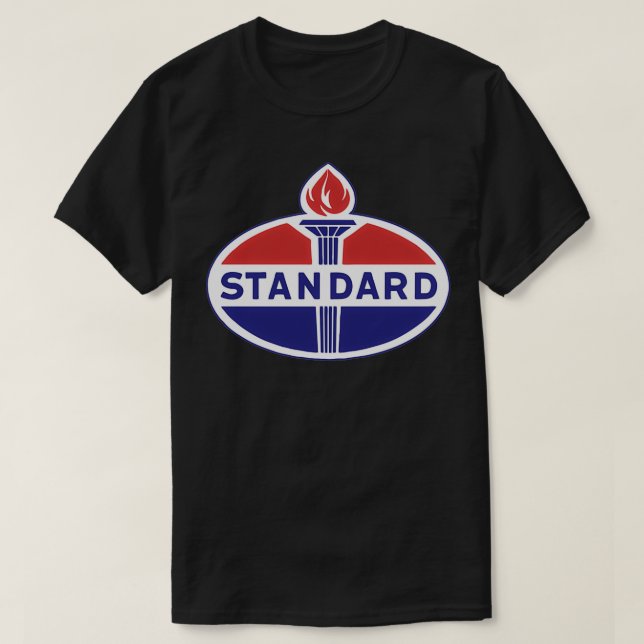 Logotyp av standardolja t shirt (Design framsida)