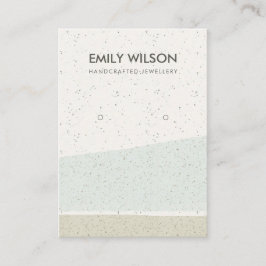 LOGOTYP av VISNING för ABSTRAKT av AQUA CERAMIC VÅ Visitkort