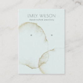 LOGOTYP AV VISNING FÖR JÄRRVÄGARING AV VATTENBLUE  VISITKORT