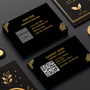 logotyp avancerad fyrkantig kodwebbplats guld Fron Visitkort