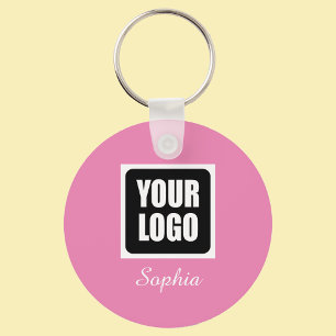 Logotyp/bild/foto, DIY-skript Namn, Rosa Nyckelring