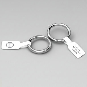 Logotyp Branded Barbell Jewelry Sticker Prisa Märk Klistermärken