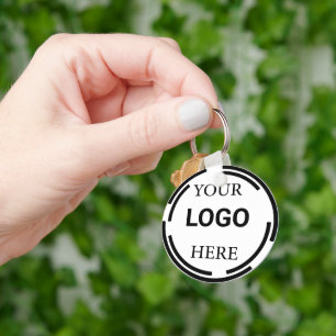 Logotyp Business Modern Minimal Design Nyckelring