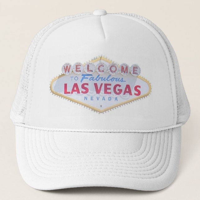 Logotyp Cap för Las Vegas-signering Truckerkeps (Framsida)