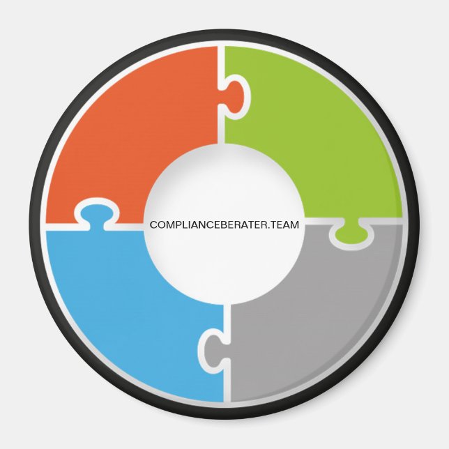 Logotyp Complianceberater Magnet (Framsidan)