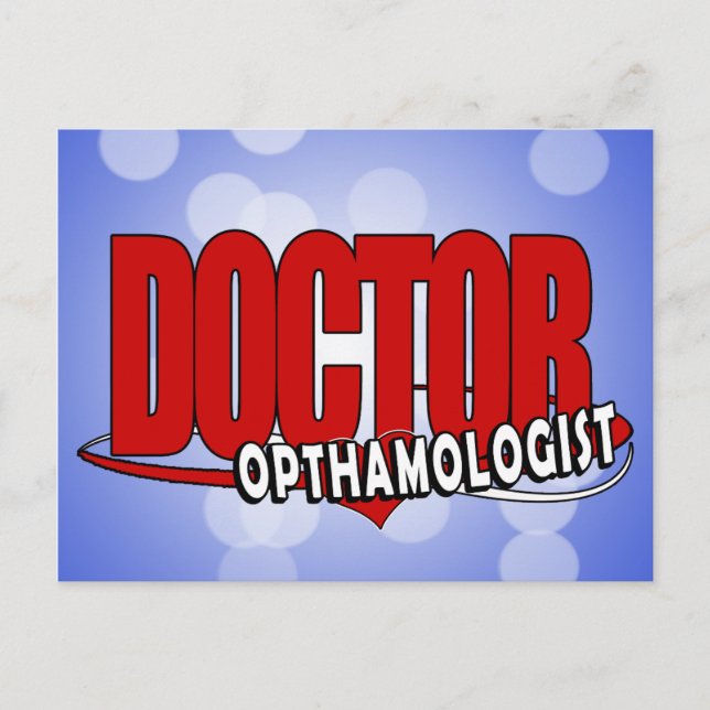 LOGOTYP DOKTOR OPTHAMOLOGIST VYKORT (Framsida)