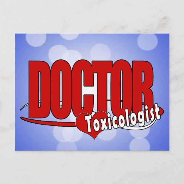 LOGOTYP DOKTOR TOXICOLOGIST VYKORT (Framsida)
