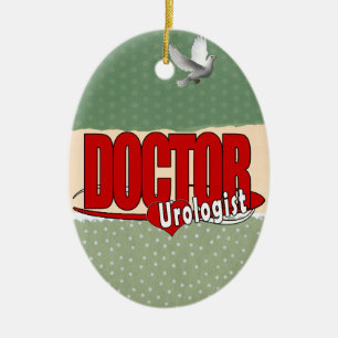 LOGOTYP DOKTOR UROLOGIST JULGRANSPRYDNAD KERAMIK