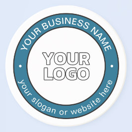 Logotyp eller design och Anpassade cirkulär text Underlägg