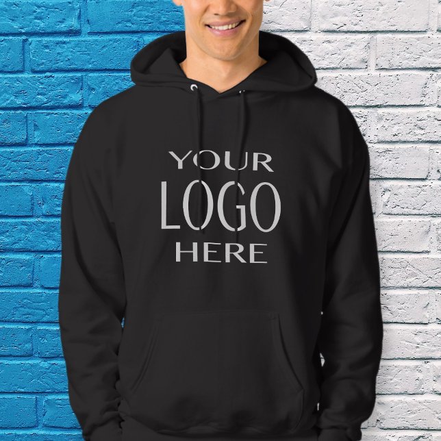 Logotyp eller foto | Enkel bildersättning Hoodie (Skapare uppladdad)