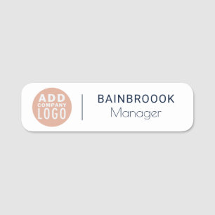 Logotyp Employee Namn och Title Conference-ID Namnbricka