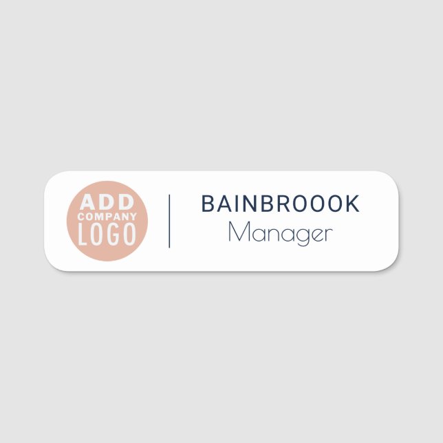 Logotyp Employee Namn och Title Conference-ID Namnbricka (Framsida)