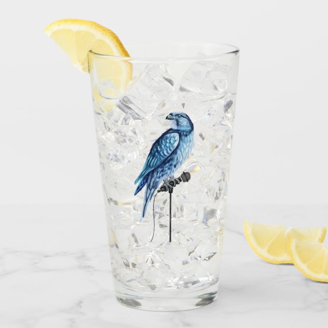 LOGOTYP ENDAST Glaskummerglas Glaskopp (Framsida Ice)