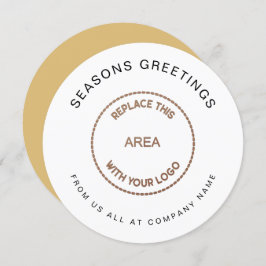 Logotyp Enkel korts QR-kod - jul Julkort