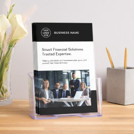 Logotyp Financial Services Business Black