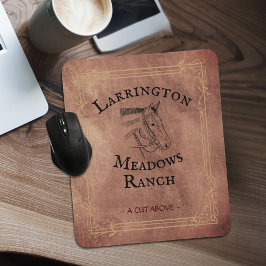 Logotyp för Anpassade av westerna Ranch Horse Busi Musmatta