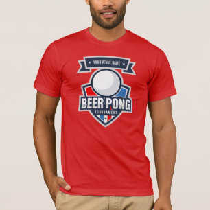 Logotyp för anpassadeölPong turnering T Shirt
