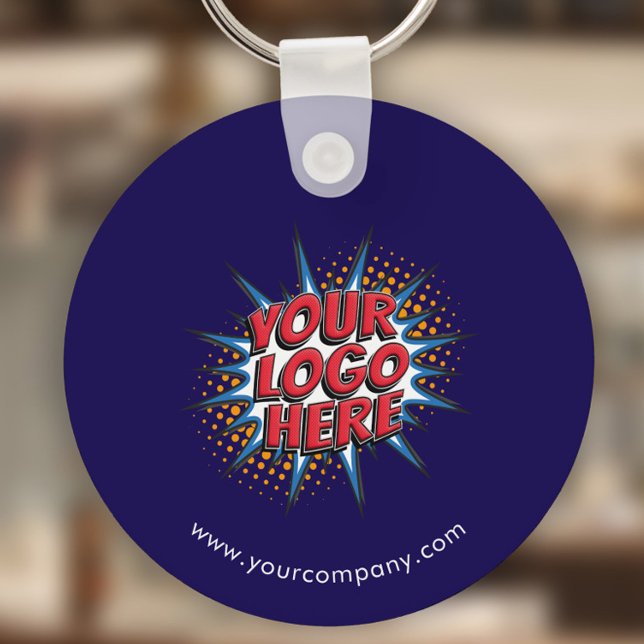 Logotyp för anpassningsbar, Anpassningsbar text, b Nyckelring (Skapare uppladdad)