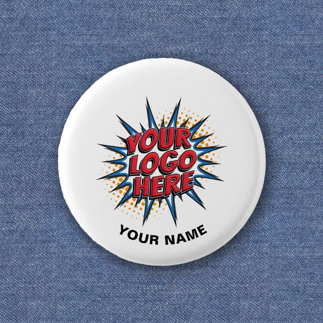 Logotyp för anpassningsbar, Anpassningsbar, vit me Knapp (Skapare uppladdad)