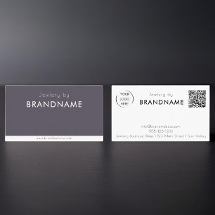 Logotyp för Anpassningsbar av professionell QR-Aff Visitkort