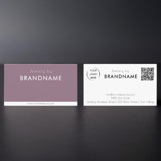 Logotyp för Anpassningsbar av professionell QR-Aff Visitkort