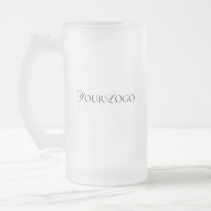 Logotyp för Anpassningsbar med lång Vågrät, , före Frostat Ölglas