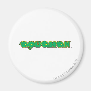 Logotyp för Aquaman Grönt Magnet