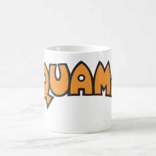 Logotyp för Aquaman Orange Kaffemugg