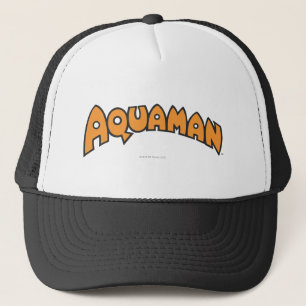 Logotyp för Aquaman Orange Keps