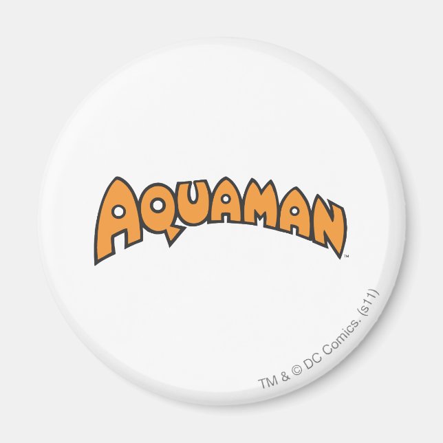 Logotyp för Aquaman Orange Magnet (Framsidan)