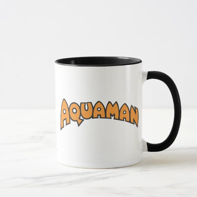 Logotyp för Aquaman Orange Mugg (Höger)